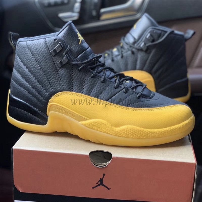 Pk God Air Jordan XII 12 university Gold retail materials ready to ship