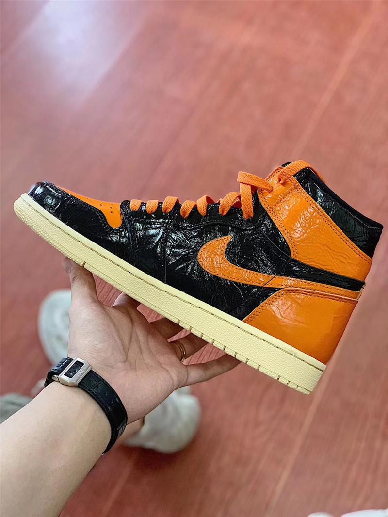 PK God Air Jordan 1 “Shattered Backboard 3.0 retail Crinkled Patent Leather ready to ship