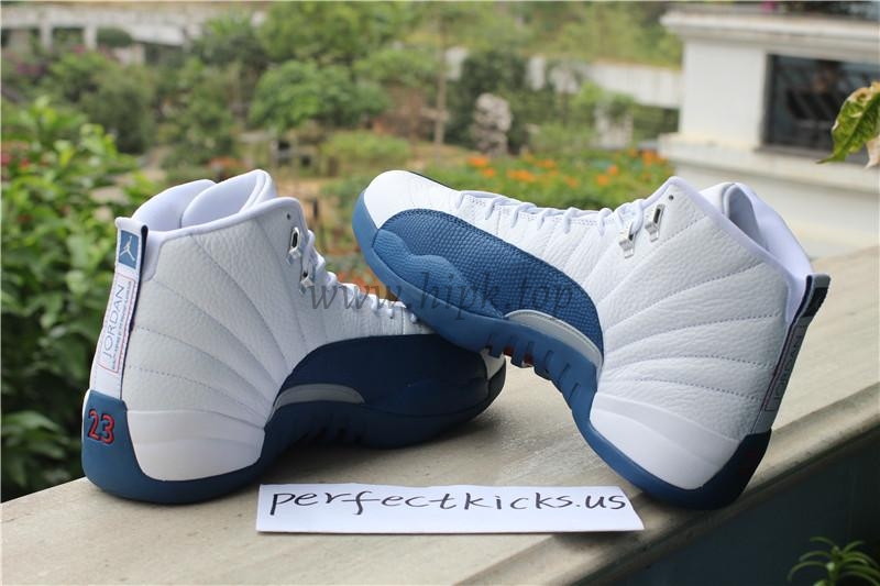 Authentic Air Jordan 12 French Blue 2016