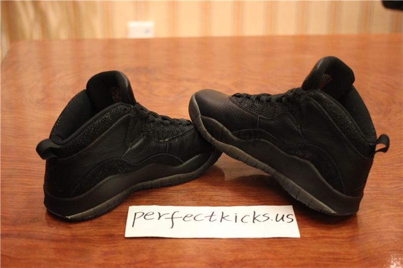 Authentic Air Jordan X Ovo black best version