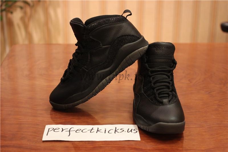 Authentic Air Jordan X Ovo black best version