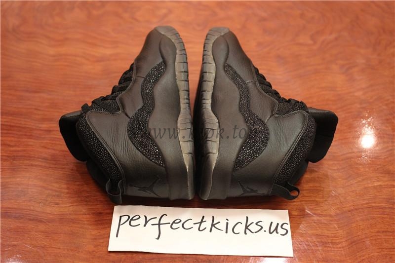 Authentic Air Jordan X Ovo black best version