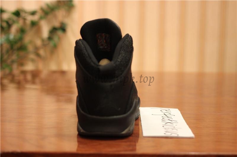 Authentic Air Jordan X Ovo black best version