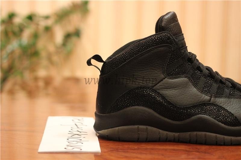 Authentic Air Jordan X Ovo black best version