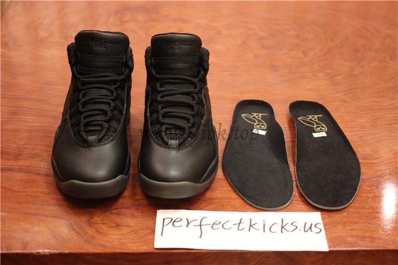 Authentic Air Jordan X Ovo black best version