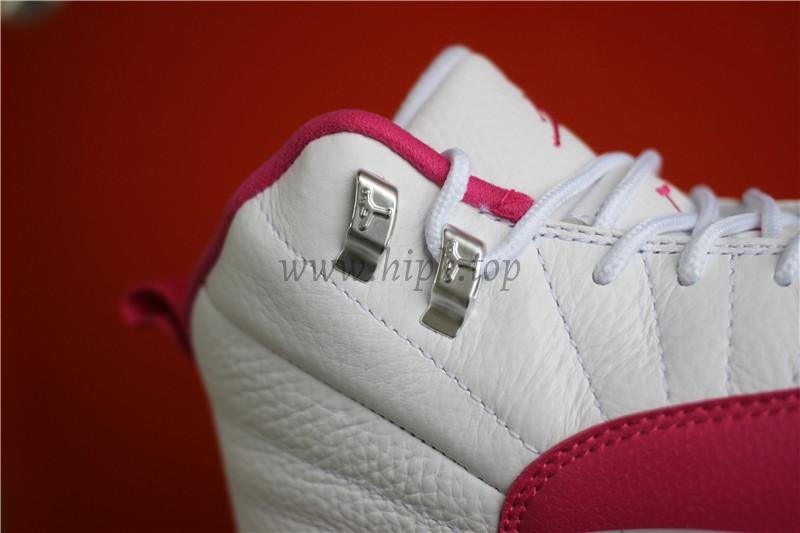 AUTHENTIC AIR JORDAN 12 GS WHITE DYNAMIC PINK 100% Nike Pair .PK EXCLUSIVE