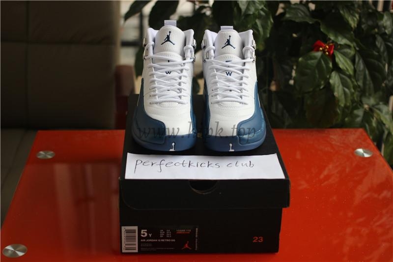 Authentic Air Jordan 12 French Blue Retro OG 2016