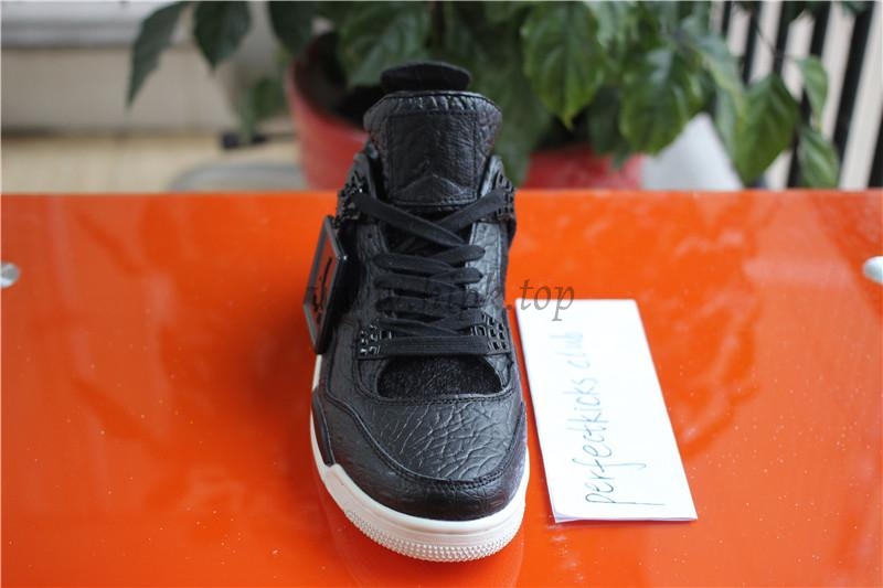 Authentic Air Jordan 4 Premium Black