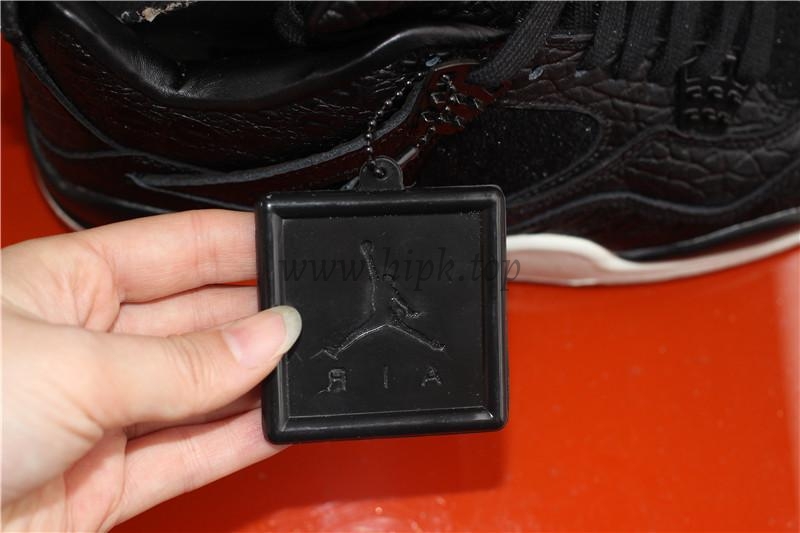 Authentic Air Jordan 4 Premium Black