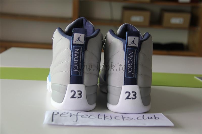 Air Jordan 12 Grey/University Blue