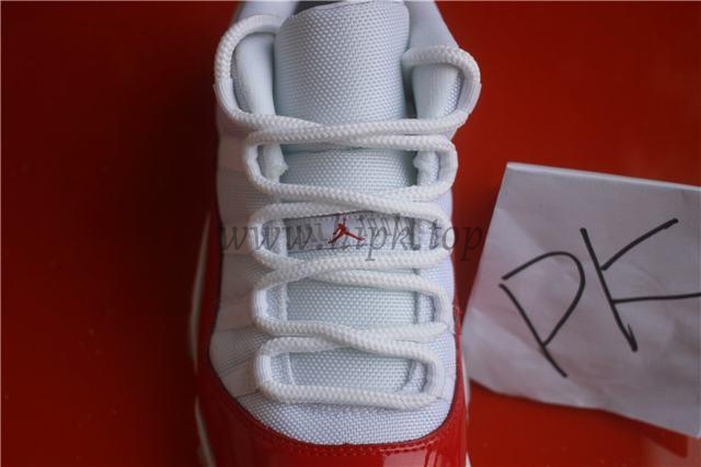 Authentic Air Jordan 11 Low Varsity Red