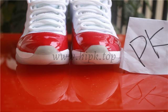 Authentic Air Jordan 11 Low Varsity Red