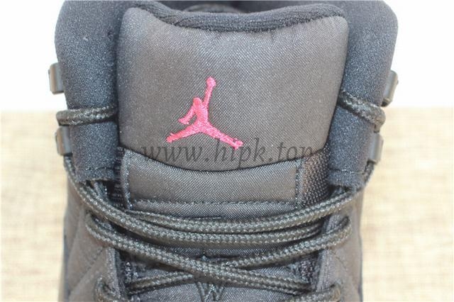 Authentic Air Jordan 12 “Black Nylon” Waterproof From PK