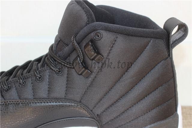 Authentic Air Jordan 12 “Black Nylon” Waterproof From PK