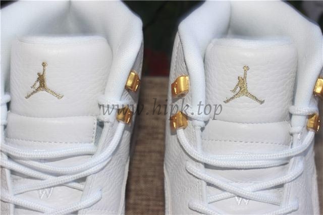 Authentic Air Jordan 12 OVO White Release Version （Nike pairs）