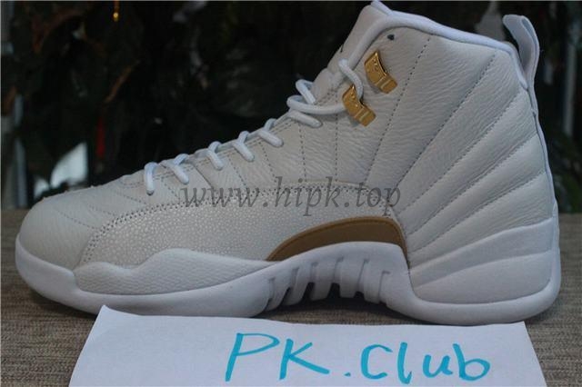 Authentic Air Jordan 12 OVO White Release Version （Nike pairs）