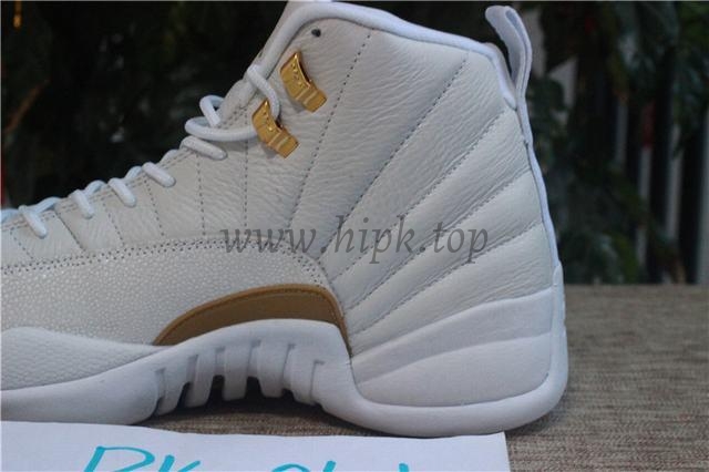 Authentic Air Jordan 12 OVO White Release Version （Nike pairs）