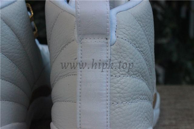 Authentic Air Jordan 12 OVO White Release Version （Nike pairs）