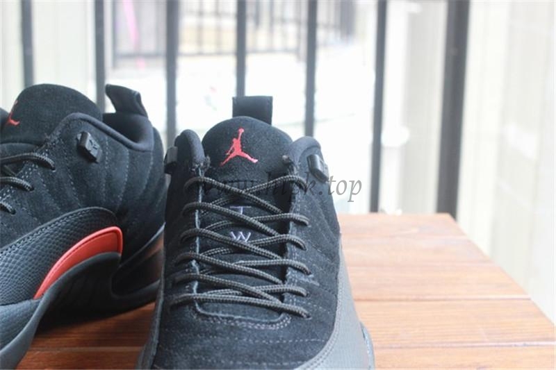 Authentic Air Jordan 12 Low BlackMax Orange