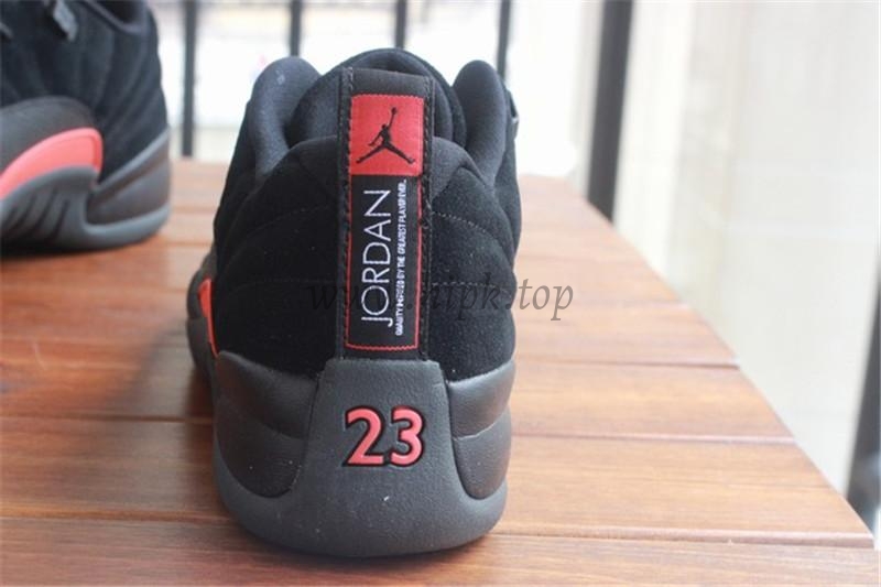 Authentic Air Jordan 12 Low BlackMax Orange