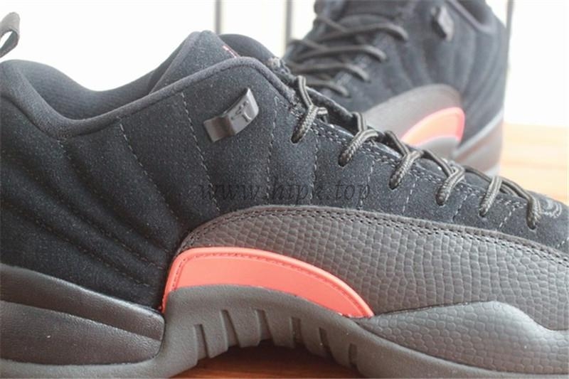 Authentic Air Jordan 12 Low BlackMax Orange