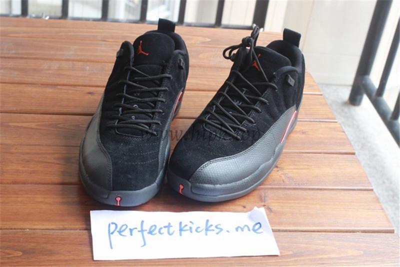 Authentic Air Jordan 12 Low BlackMax Orange