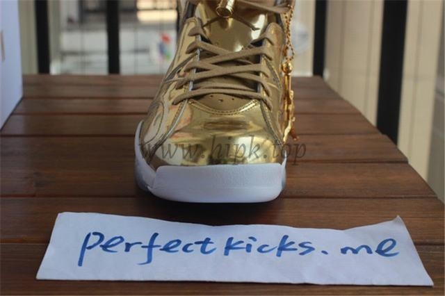 Authentic Air Jordan 6 Gold Pinnacle