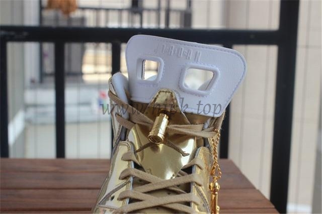 Authentic Air Jordan 6 Gold Pinnacle