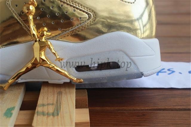 Authentic Air Jordan 6 Gold Pinnacle