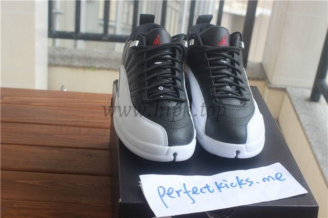 Authentic Air Jordan 12 Low “Playoff”