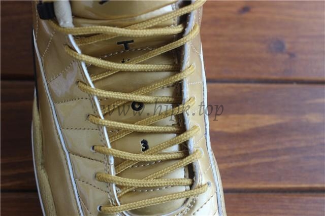 Authentic Air Jordan 12 Gold Pinnacle