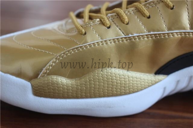 Authentic Air Jordan 12 Gold Pinnacle