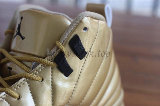 Authentic Air Jordan 12 Gold Pinnacle