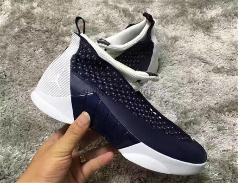 Authentic Air Jordan 15 Obsidian