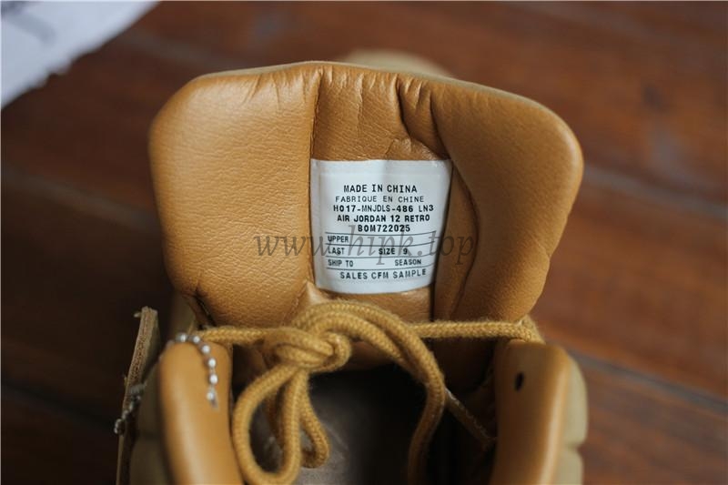 Authentic PSNY x Air Jordan 12 “Wheat”