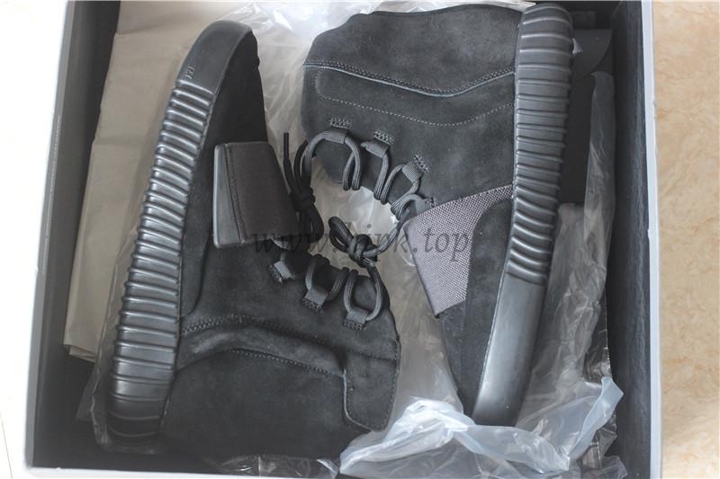 PK God Yeezy 750 Triple Black real suede and shape (real quality)