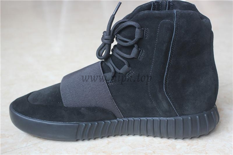 PK God Yeezy 750 Triple Black real suede and shape (real quality)