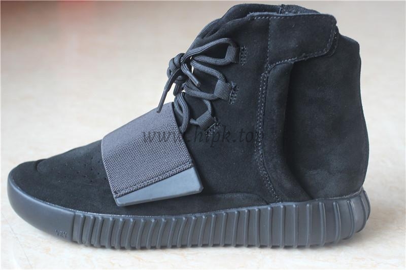 PK God Yeezy 750 Triple Black real suede and shape (real quality)