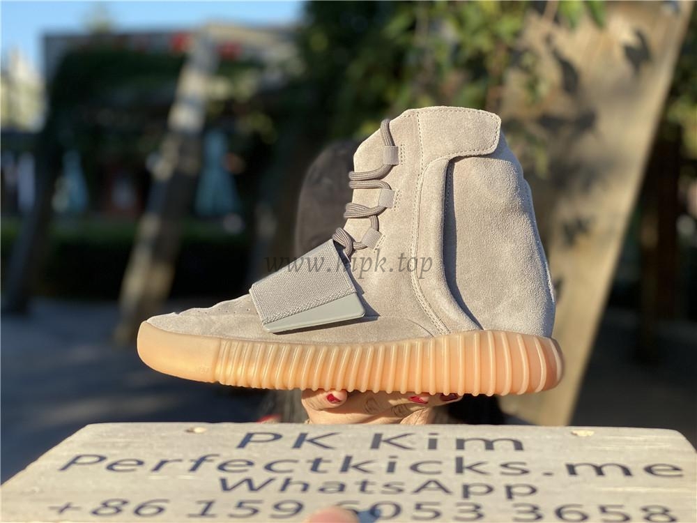 PK God Yeezy 750 Grey gum real suede and shape (real quality)