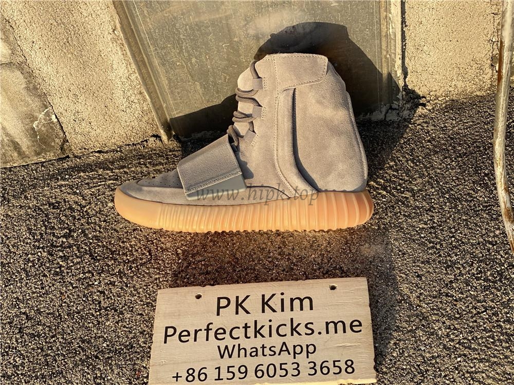 PK God Yeezy 750 Grey gum real suede and shape (real quality)