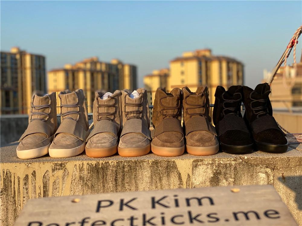 PK God Yeezy 750 Grey gum real suede and shape (real quality)