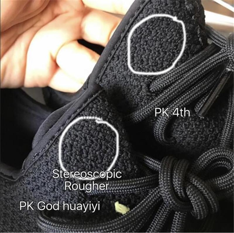 pk god yeezy 350 v2 bred with real premeknit from huayiyi which offer primeknit to Ad*s directly