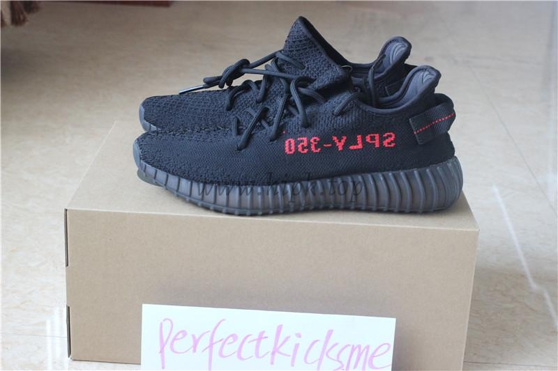 pk god yeezy 350 v2 bred with real premeknit from huayiyi which offer primeknit to Ad*s directly