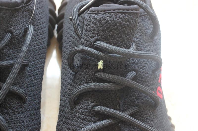 pk god yeezy 350 v2 bred with real premeknit from huayiyi which offer primeknit to Ad*s directly