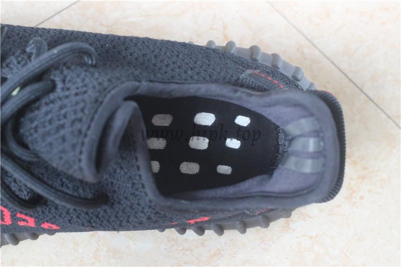 pk god yeezy 350 v2 bred with real premeknit from huayiyi which offer primeknit to Ad*s directly