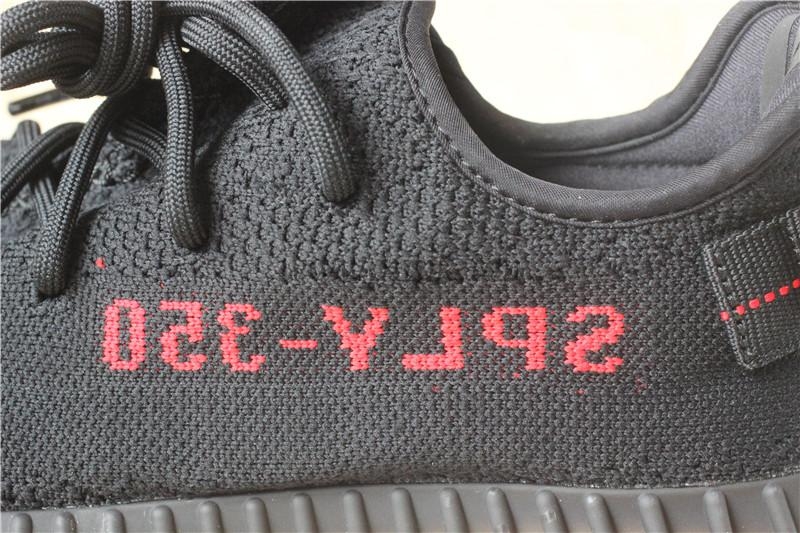 pk god yeezy 350 v2 bred with real premeknit from huayiyi which offer primeknit to Ad*s directly