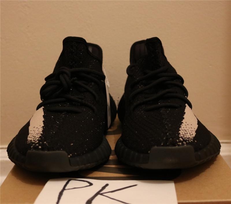 pk god yeezy 350 v2 oreo with real premeknit from huayiyi which offer primeknit to Ad*s directly