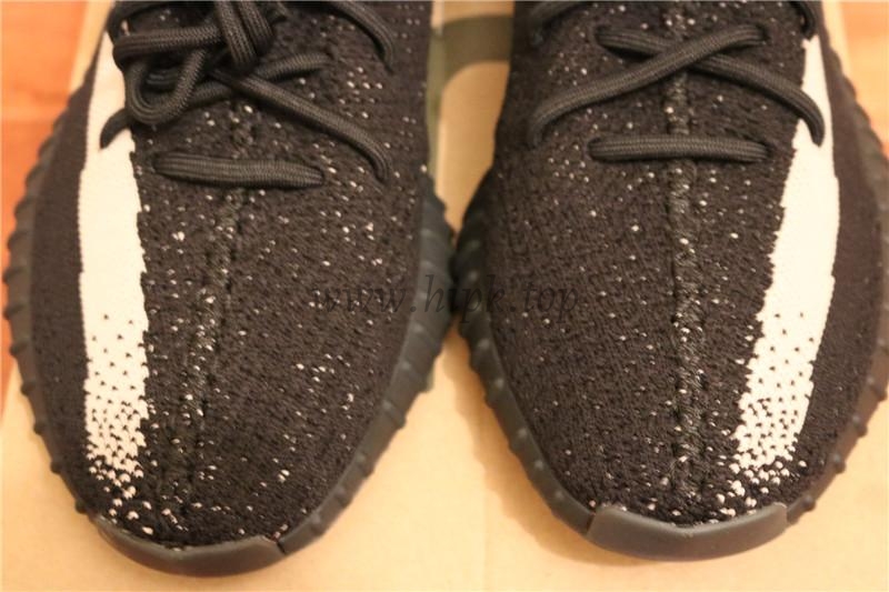 pk god yeezy 350 v2 oreo with real premeknit from huayiyi which offer primeknit to Ad*s directly