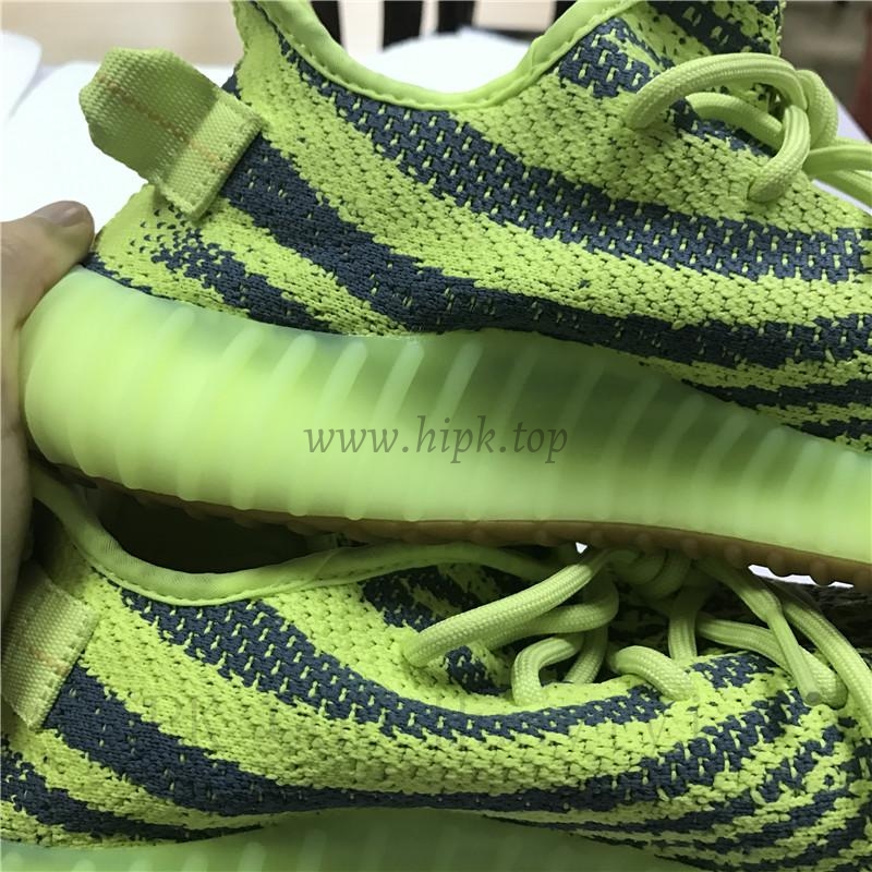 pk god yeezy 350 v2 semi frozen yellow/raw steel with real premeknit from huayiyi which offer primeknit to Ad*s directly