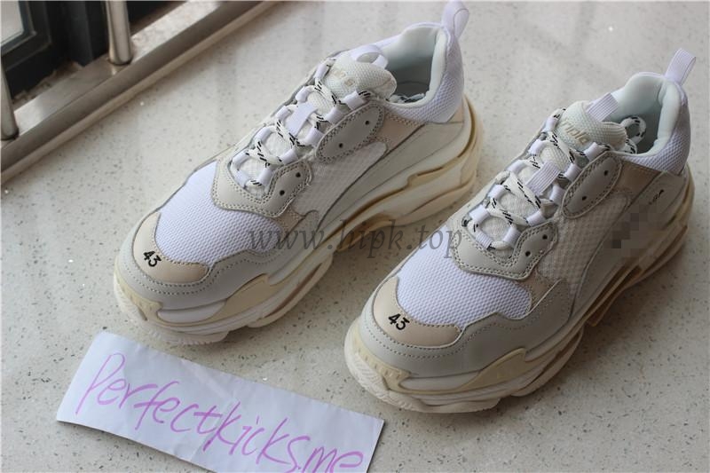 God Paris Triple S Trainer All white ready